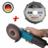 POLIZOR UNGHIULAR KRAFTROYAL 125 MM, 1100W, CU CONTROL AL VITEZEI + DISC POLIZOR UNGHIULAR CU LANȚ, PENTRU TĂIEREA LEMNULUI KRAFT WORLD