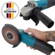POLIZOR UNGHIULAR KRAFTROYAL 125 MM, 1100W, CU CONTROL AL VITEZEI + DISC POLIZOR UNGHIULAR CU LANȚ, PENTRU TĂIEREA LEMNULUI KRAFT WORLD