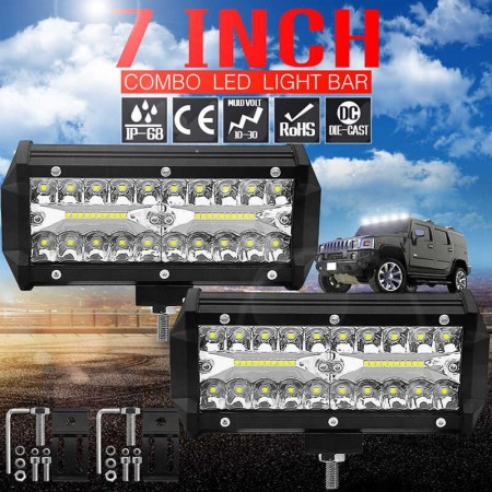 LED BARA 120W PENTRU AUTOMOBIL  LED BARA 120W PENTRU AUTOMOBIL