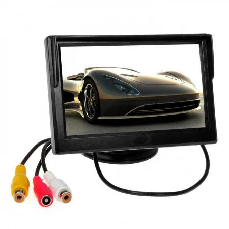 MONITORUL CAMEREI DIN SPATE DE 5 INCH - DVD PENTRU MAȘINĂ
