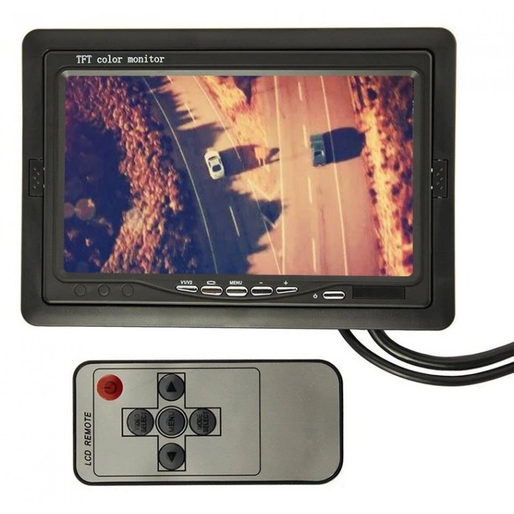 MONITORUL CAMEREI DIN SPATE DE 7 INCH - DVD PENTRU MAȘINĂ MONITORUL CAMEREI DIN SPATE DE 7 INCH - DVD PENTRU MAȘINĂ