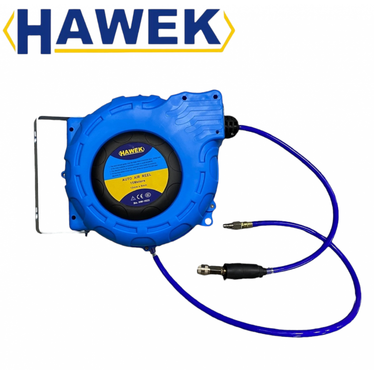 HAWEK ROLĂ AUTOMATĂ CU FURTUN DE 15M 8X12MM - HW 1022 DE AER HAWEK ROLĂ AUTOMATĂ CU FURTUN DE 15M 8X12MM - HW 1022 DE AER