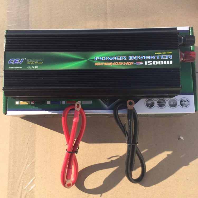 INVERTOR GERMAN PENTRU CAMION SAU MAȘINĂ CEJ 12V 24V - 220V, 1500W INVERTOR GERMAN PENTRU CAMION SAU MAȘINĂ CEJ 12V 24V - 220V, 1500W