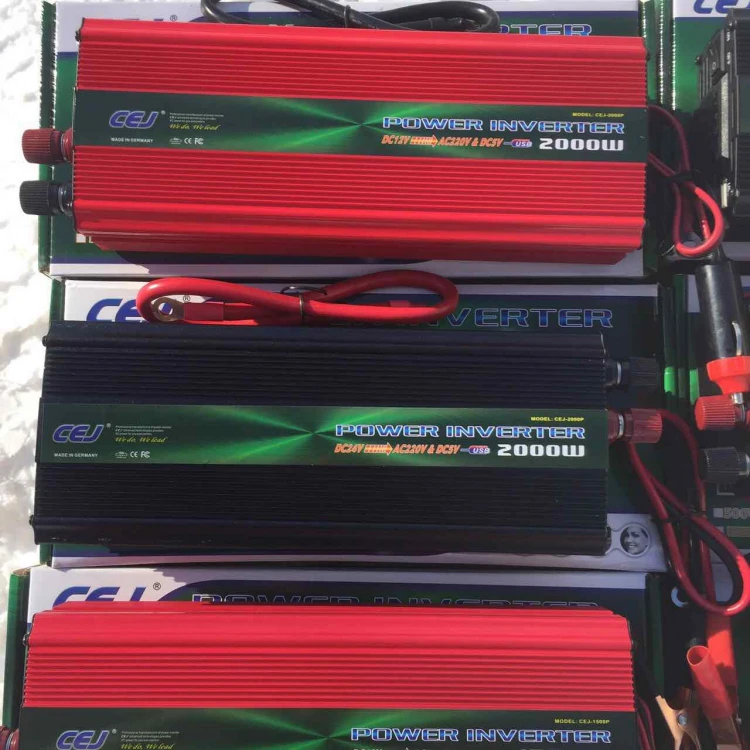 INVERTOR GERMAN PENTRU CAMION SAU MAȘINĂ CEJ 12V 24V - 220V, 2000W INVERTOR GERMAN PENTRU CAMION SAU MAȘINĂ CEJ 12V 24V - 220V, 2000W
