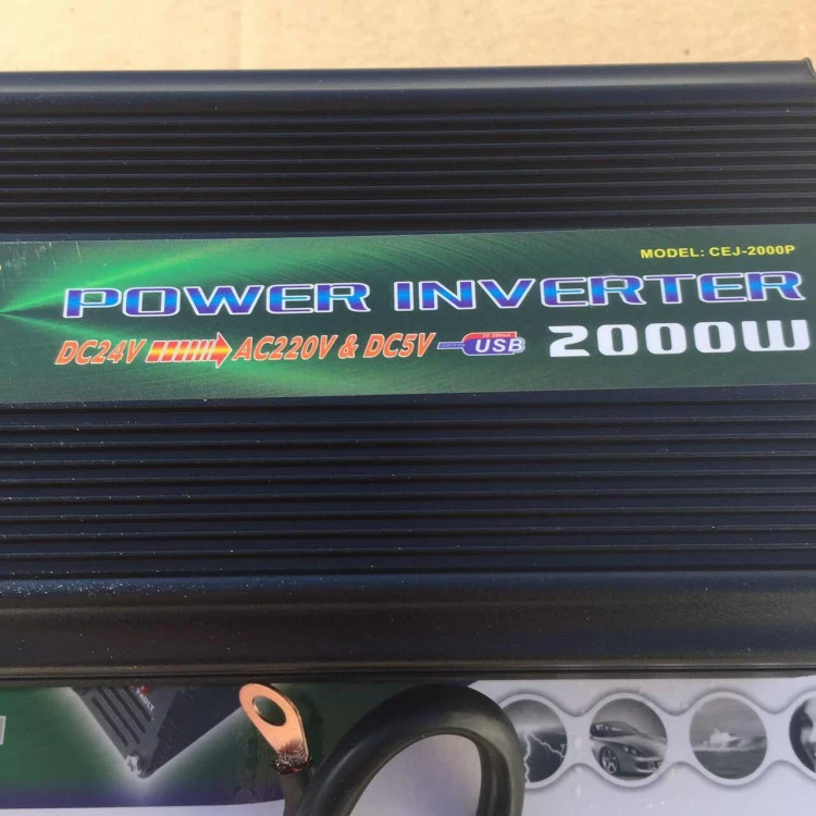 INVERTOR GERMAN PENTRU CAMION SAU MAȘINĂ CEJ 12V 24V - 220V, 2000W INVERTOR GERMAN PENTRU CAMION SAU MAȘINĂ CEJ 12V 24V - 220V, 2000W