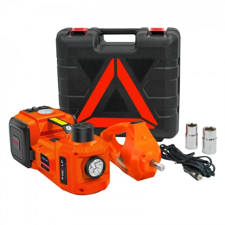 3 ÎN 1 SET DE CRIC HIDRAULIC ELECTRIC, COMPRESOR, CHEIE CU IMPACT ELECTRICĂ