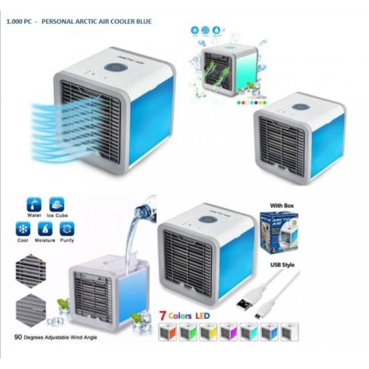AIR COOLER - RĂCITOR PORTABIL / UMIDIFICATOR ȘI PURIFICATOR DE AER AIR COOLER - RĂCITOR PORTABIL / UMIDIFICATOR ȘI PURIFICATOR DE AER