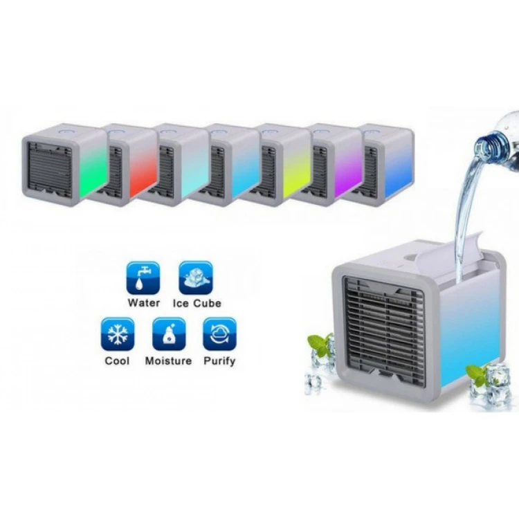 AIR COOLER - RĂCITOR PORTABIL / UMIDIFICATOR ȘI PURIFICATOR DE AER AIR COOLER - RĂCITOR PORTABIL / UMIDIFICATOR ȘI PURIFICATOR DE AER