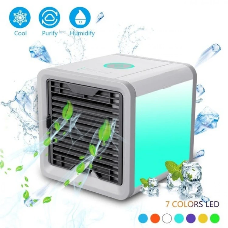 AIR COOLER - RĂCITOR PORTABIL / UMIDIFICATOR ȘI PURIFICATOR DE AER AIR COOLER - RĂCITOR PORTABIL / UMIDIFICATOR ȘI PURIFICATOR DE AER