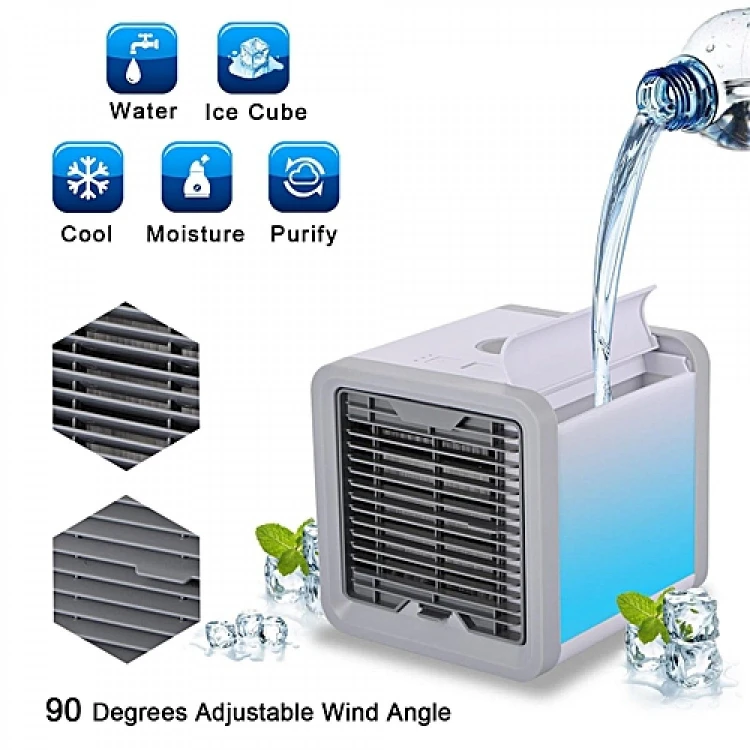 AIR COOLER - RĂCITOR PORTABIL / UMIDIFICATOR ȘI PURIFICATOR DE AER AIR COOLER - RĂCITOR PORTABIL / UMIDIFICATOR ȘI PURIFICATOR DE AER