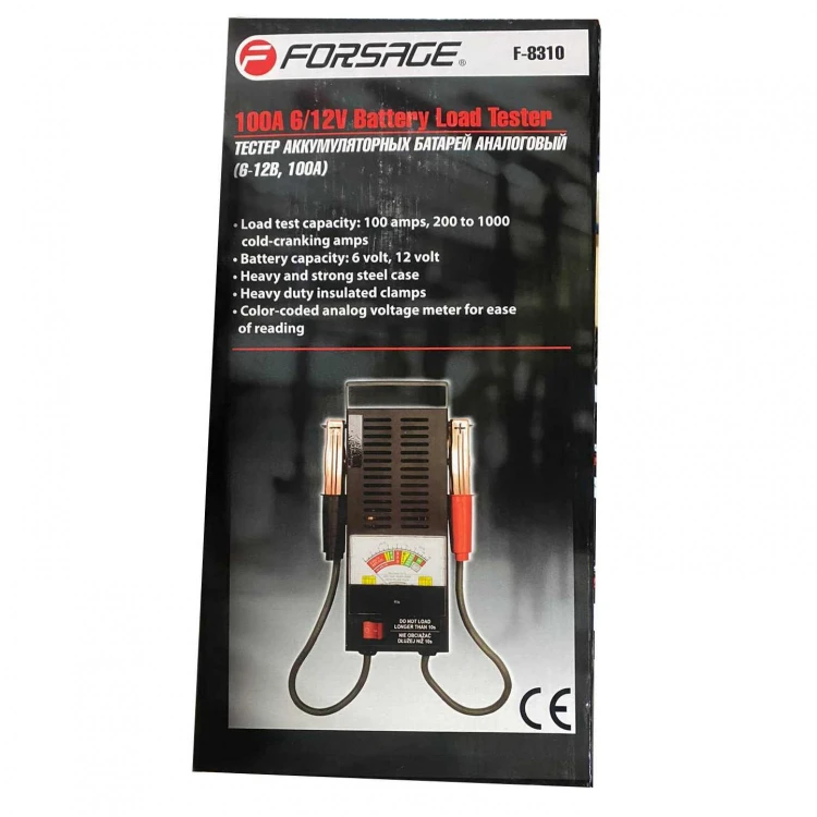 TESTER DE BATERII FORSAGE CU FURCĂ 16/2V 100A TESTER DE BATERII FORSAGE CU FURCĂ 16/2V 100A