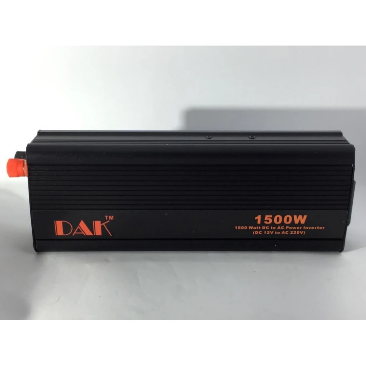 DAK 1500W INVERTOR DE VOLTAJ 12V / 24V - 220V DAK 1500W INVERTOR DE VOLTAJ 12V / 24V - 220V