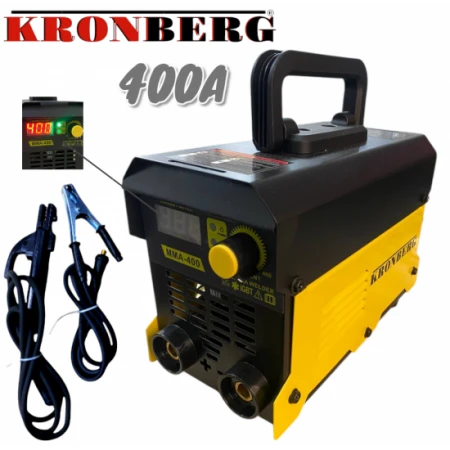 APARAT DE SUDURĂ CU INVERTOR ȘI DISPLAY KRONBERG 400A GERMANY