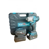 Cheie cu 2 acumulatori, KraftRoyal, motor pe perii, 36 V / 8A/ 850 Nm ( la prețul afișat se vor adăuga 25 lei transportul)