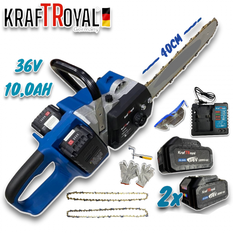 FERĂSTRĂU FĂRĂ FIR 36V 10AH+ 2 BATERII KRAFTROYAL GERMANIA FERĂSTRĂU FĂRĂ FIR 36V 10AH+ 2 BATERII KRAFTROYAL GERMANIA