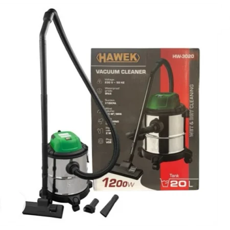 Aspirator umed-uscat 20 litri,HAWEK1200W