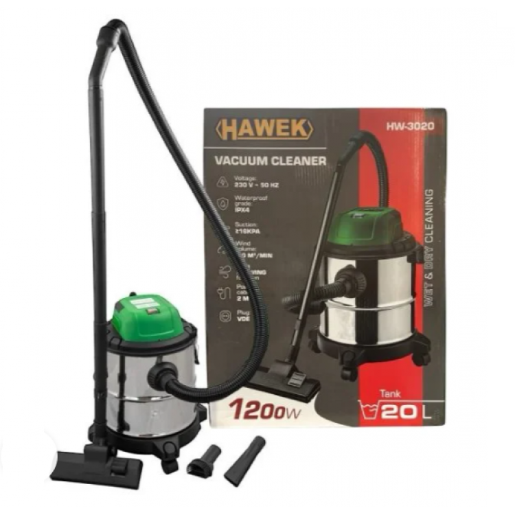 Aspirator umed-uscat 20 litri,HAWEK1200W Aspirator umed-uscat 20 litri,HAWEK1200W
