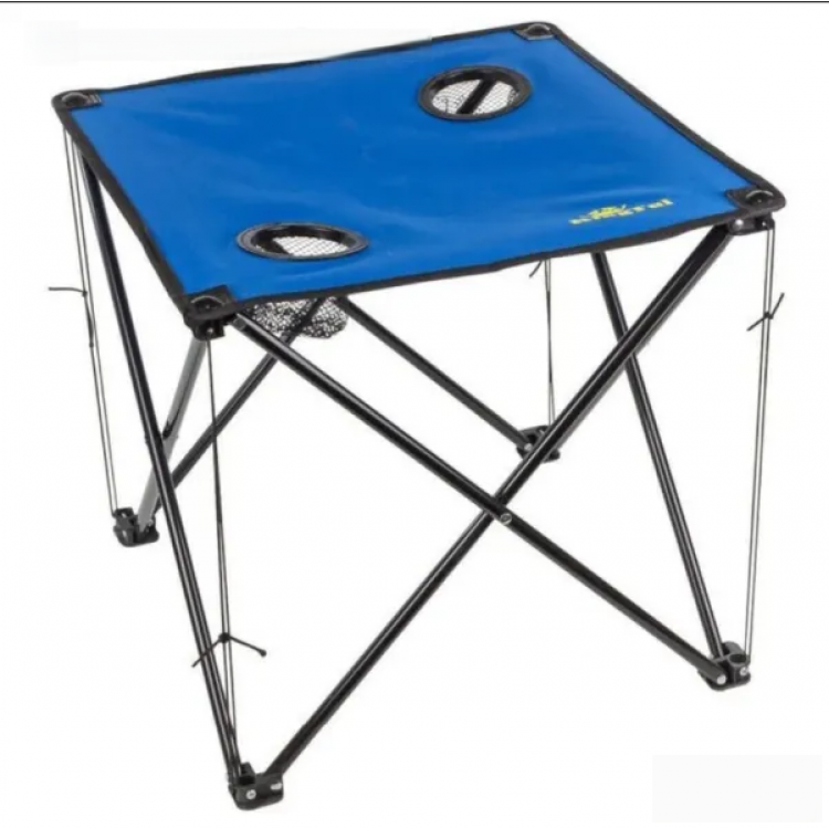 Masă de camping pliabilă cu 4 scaune, structura metalică Masă de camping pliabilă cu 4 scaune, structura metalică