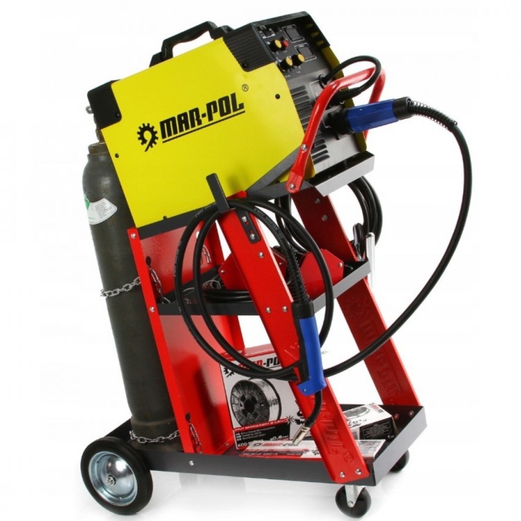 Carucior pentru aparate de sudura MAR-POL M6610, 60 kg Carucior pentru aparate de sudura MAR-POL M6610, 60 kg