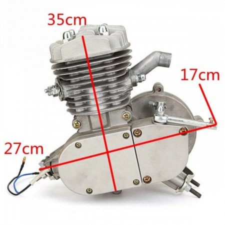 MOTOR PENTRU BICICLETE PE BENZINĂ 80CC  MOTOR PENTRU BICICLETE PE BENZINĂ 80CC