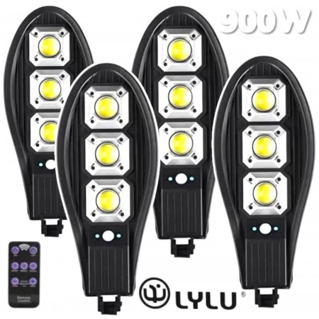 Lampă solară LED 900W LYLU Reflector 4 bucăți
