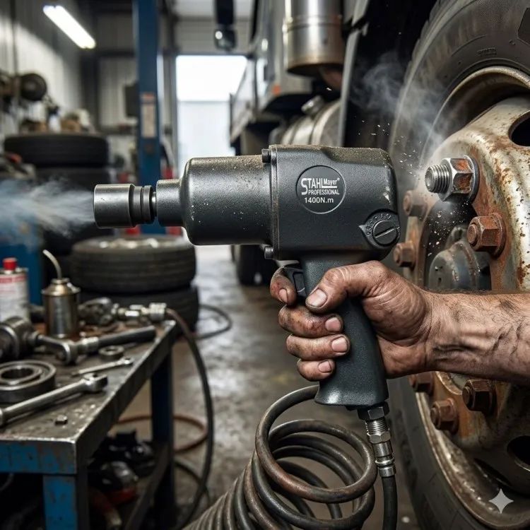 Cheie cu impact pneumatică  1/2" 1400 Nm STAHLMAYER