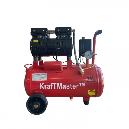 Compresor de aer KRAFT cu piston 25, 50, 100 litri