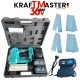 Capsator fără fir fără perii KRAFT MASTER 36V 10AH 2 baterii și cutie