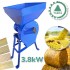 Moara electrica pentru furaj ruseasca, TYGA, 3.8kW , cu 4 site, cu suport