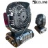 Ventilator solar cu radio, Golon RX-F75BTS