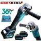 Polizor unghiular fără fir KRONBERG 36V 10AH 2 baterii 125mm Polizor unghiular fără fir