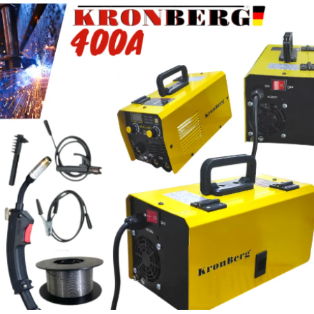   Aparat de sudura  invertor cu rola sarma  400A 2 în 1 Echipament de sudură KRONBERG 2 în 1