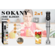 Blender 2 în 1 SOKANY SK-02006 – putere de 800 W pentru preparare rapidă și ușoară