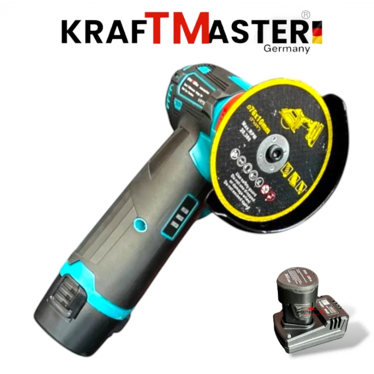 Set șurubelniță fără fir + mini polizor unghiular KRAFTMASTER 24V Set șurubelniță fără fir + mini polizor unghiular KRAFTMASTER 24V