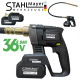 Vibrator de beton fără fir STAHLMAYER 36V, cu 2 baterii și încărcător Vibrator de beton fără fir STAHLMAYER 36V, cu 2 baterii și încărcător