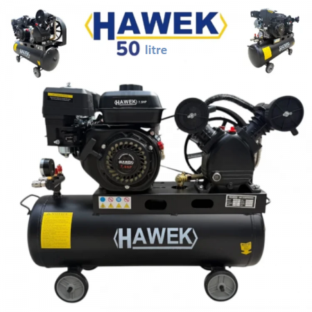 Compresor de aer pe benzina HAWEK 50 litri 7.5CP Compresor de aer pe benzina HAWEK 50 litri 7.5CP