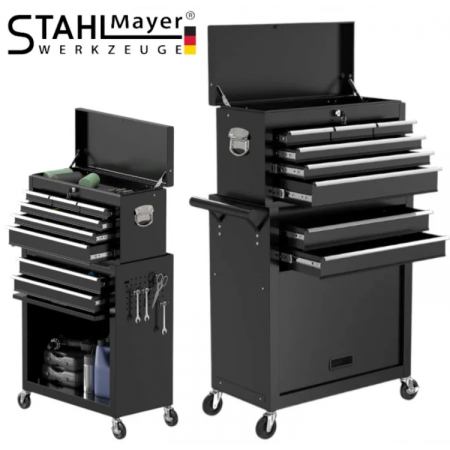 Cărucior de scule cu sertare STAHLMAYER, model: 28-79