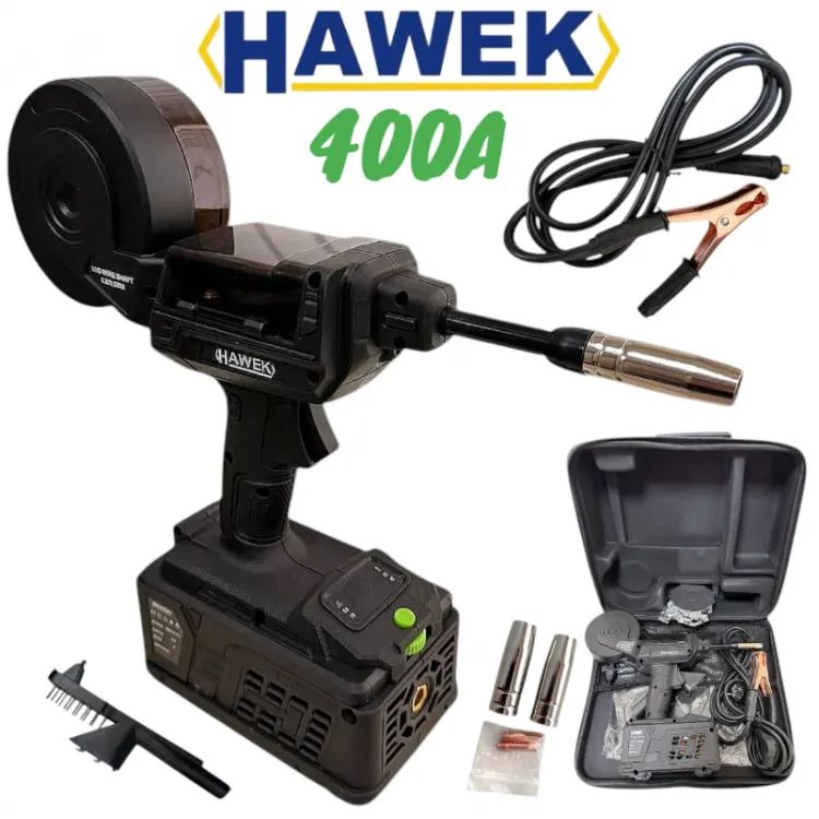 Alimentator de sârmă invertor fără gaz Hawek 400A – sudură profesională cu o singură mână