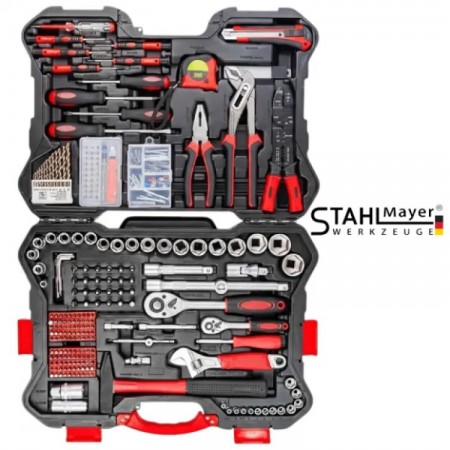 Set chei tubulare 303 piese 1/2″ 1/4″ Scule STAHLMAYER