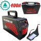 Aparat de sudura cu invertor 400 A cu afișaj în valiză și ochelari de soare TAIGA Aparat de sudura cu invertor 400 A cu afișaj în valiză și ochelari de soare TAIGA