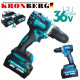 Nivelă laser fără fir, șurubelniță, cheie cu impact și polizor unghiular 36V 10AH KRONBERG Set 5 în 1 cu 5 baterii Nivelă laser fără fir, șurubelniță, cheie cu impact și polizor unghiular 36V 10AH KRONBERG Set 5 în 1 cu 5 baterii