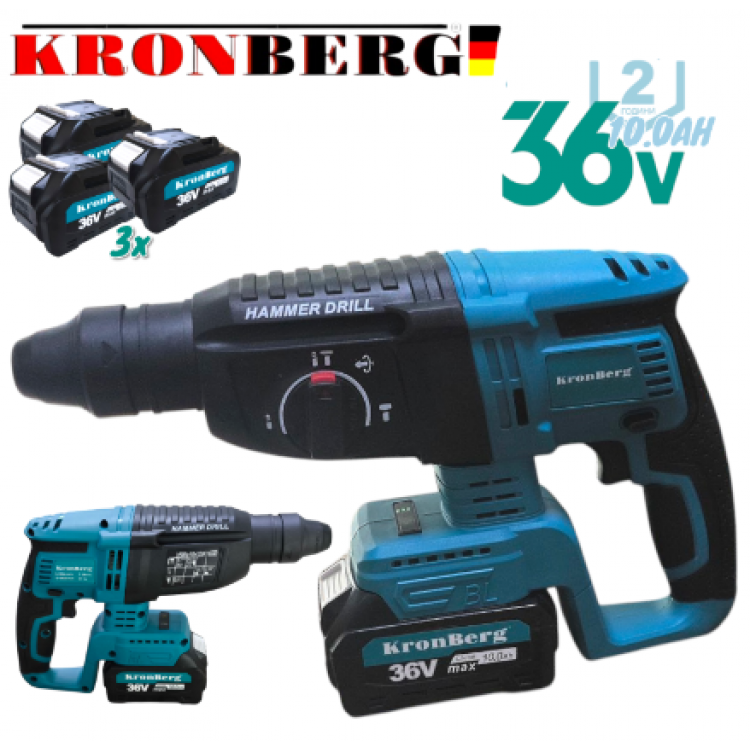 Nivelă laser fără fir, șurubelniță, cheie cu impact și polizor unghiular 36V 10AH KRONBERG Set 5 în 1 cu 5 baterii Nivelă laser fără fir, șurubelniță, cheie cu impact și polizor unghiular 36V 10AH KRONBERG Set 5 în 1 cu 5 baterii