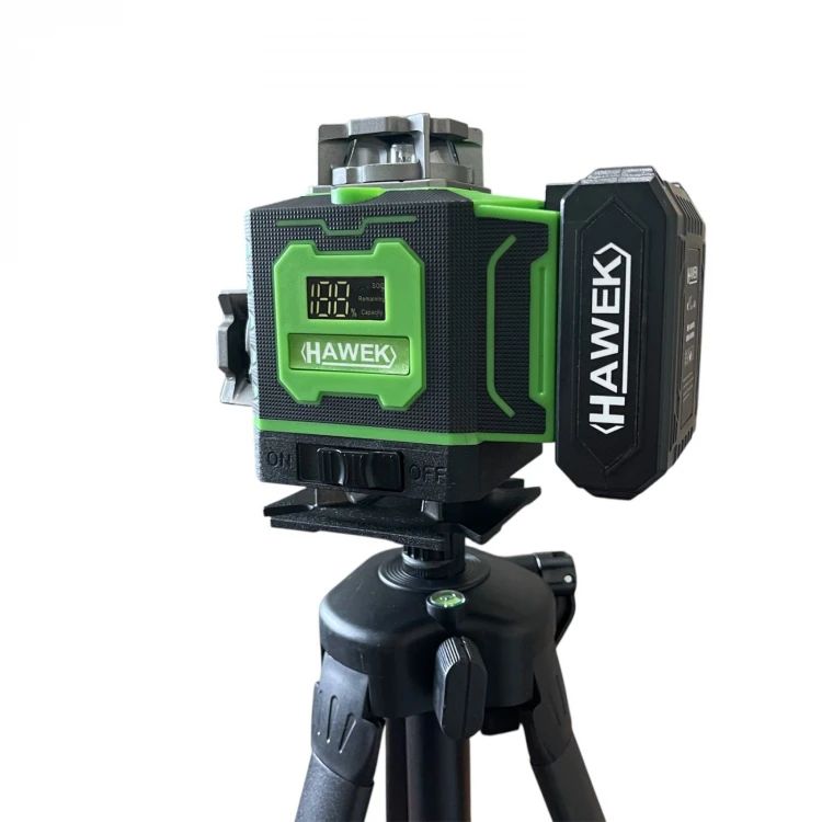 NIVELĂ LASER PROFESIONALĂ HAWEK 4D 16 LINII + RULETĂ LASER 50 METRI NIVELĂ LASER PROFESIONALĂ HAWEK 4D 16 LINII + RULETĂ LASER 50 METRI