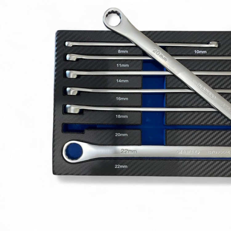 SET DE CHEI STEA LUNGII DREPTE (EXTINSE) 8 - 24 MM 7 BUCĂȚI HAWEK SET DE CHEI STEA LUNGII DREPTE (EXTINSE) 8 - 24 MM 7 BUCĂȚI HAWEK