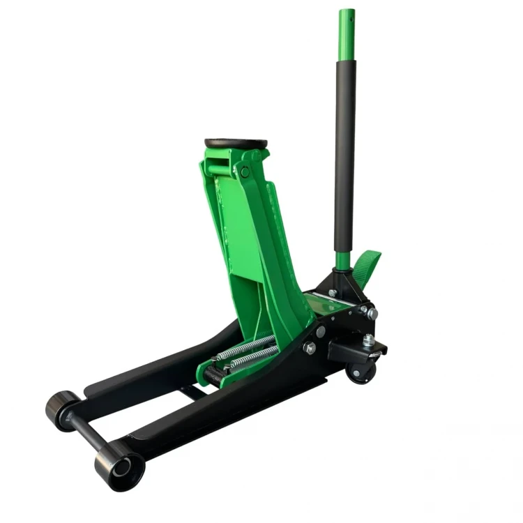 Cric Crocodile cu profil redus, 4 tone, cu două pompe și pedală, 75 – 505 mm, Rockforce Cric Crocodile cu profil redus, 4 tone, cu două pompe și pedală, 75 – 505 mm, Rockforce