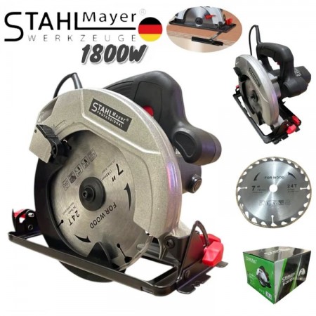 Ferăstrău circular electric STAHLMAYER 185mm 1800W