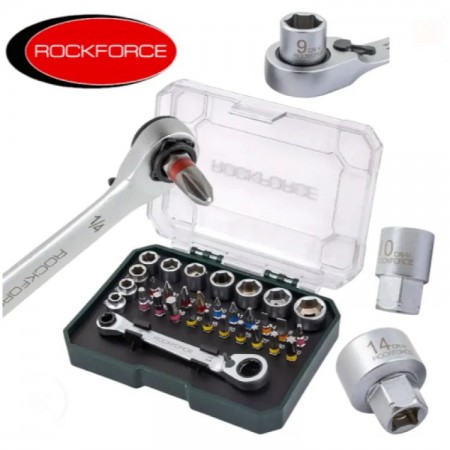 MINI GHEDORE 31 BUCĂȚI 1/4'' ROCKFORCE