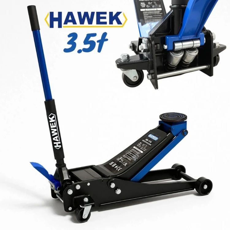 Cric de ridicare tip crocodil cu profil redus, 3,5 tone, cu pedală, 75 – 510 mm, HAWEK Polonia Cric de ridicare tip crocodil cu profil redus, 3,5 tone, cu pedală, 75 – 510 mm, HAWEK Polonia