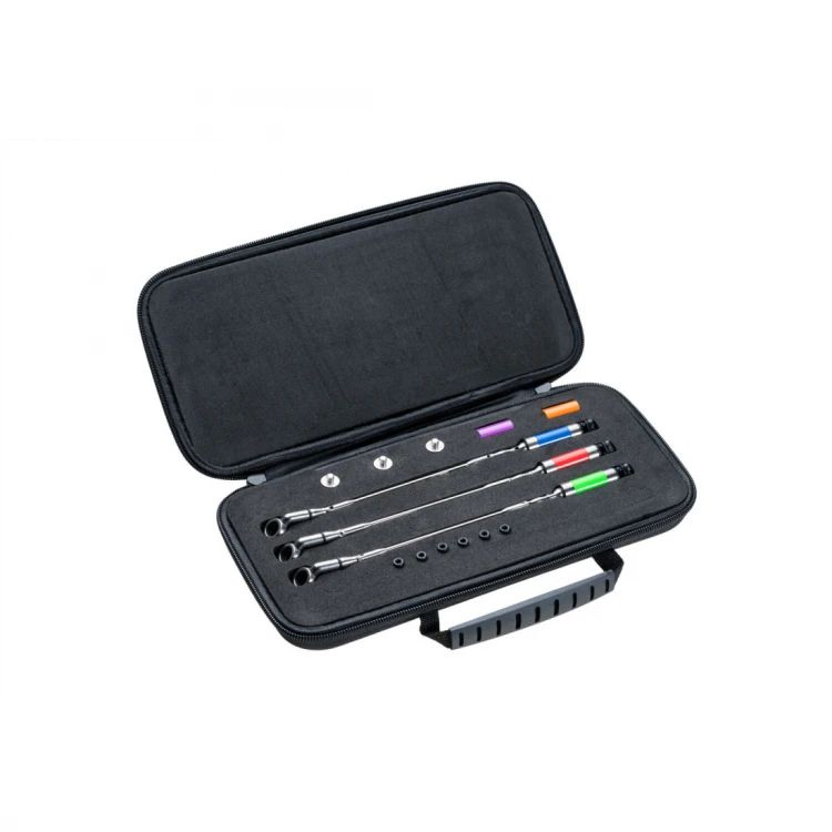 Mivardi Swing arm MCX Stainless - Multicolor-Set de 3 tensionatoare din oțel inoxidabil