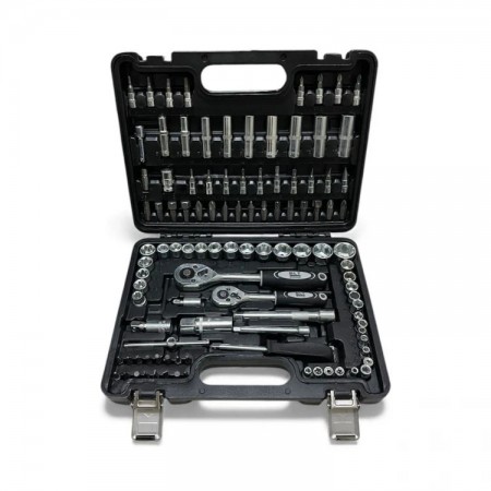 Set chei tubulare 108 piese 1/4" și 3/8" BLT Werkzeuge Set chei tubulare 108 piese 1/4" și 3/8" BLT Werkzeuge